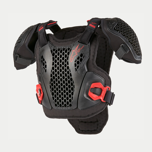 Alpinestars 2024 Bionic Action Youth Chest Protector (Black/Red)